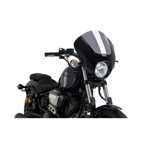 PartzBiz HD: 4420225-Custom Acces Dark Night เซมิแฟริ่ง Smoke Yamaha Bolt XVS950 13-Up CUP0013H