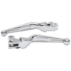 PartzBiz HD 648018 - Custom Chrome 3 Slot คลัทช์และคันเบรคสำหรับ Harley Davidson 2008-2013 Touring Models PartzBiz HD 648018 - Custom Chrome 3 Slot คลัทช์และคันเบรคสำหรับ Harley Davidson 2008-2013 Touring Models