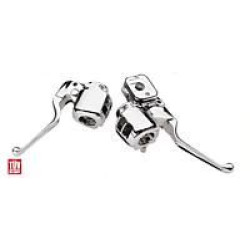 PartzBiz HD 23-265 - Custom Chrome Single Disc 9/16” แฮนด์ควบคุมสำหรับ Harley 96-06 | 23265 PartzBiz HD 23-265 - Custom Chrome Single Disc 9/16” แฮนด์ควบคุมสำหรับ Harley 96-06 | 23265