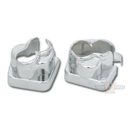 PartzBiz HD CCI-020028 - Custom Chrome Evolution Tappet Lifter Block Covers for Harley Big Twin 84-98 020028 PartzBiz HD CCI-020028 - Custom Chrome Evolution Tappet Lifter Block Covers for Harley Big Twin 84-98 020028