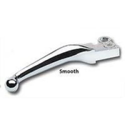 PartzBiz HD 647994 - Custom Chrome Smooth Ergonomic Chrome Levers for Harley 07-16 Big Twin | 647994 PartzBiz HD 647994 - Custom Chrome Smooth Ergonomic Chrome Levers for Harley 07-16 Big Twin | 647994