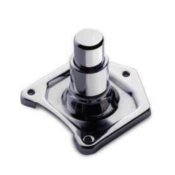 PartzBiz HD 640909 - Custom Chrome Solenoid Starter Switch Chrome Finish For Harley Big Twin 1991-2008 | 640909