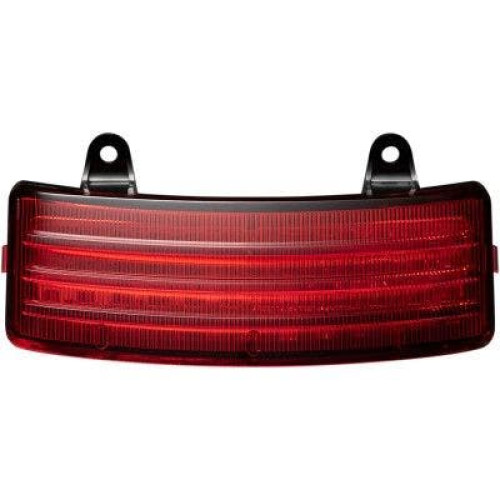 PartzBiz HD: -Custom Dynamics PB-TRI-4-RED สีแดง ProBeam ไฟท้าย LED Tribar 14-19 FLHX FLTR