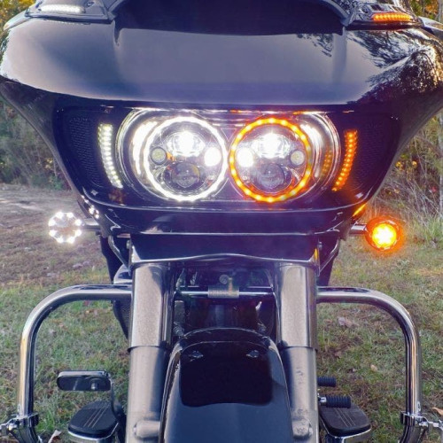 PartzBiz HD: -Custom Dynamics Bullet Ringz JAE Chrome Amber White LEDs Smoke Front Turn Signal | BTRC-AW-JAE-S PartzBiz HD: -Custom Dynamics Bullet Ringz JAE Chrome Amber White LEDs Smoke Front Turn Signal | BTRC-AW-JAE-S