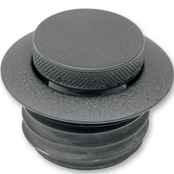 PartzBiz HD 653089 - Custom Wrinkle Black Vented Pop-Up Gas Cap Harley-Davidson 1996-2013 Each - 653089 PartzBiz HD 653089 - Custom Wrinkle Black Vented Pop-Up Gas Cap Harley-Davidson 1996-2013 Each - 653089