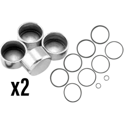 PartzBiz HD DS17020324 (x2) - Cycle Craft 8 ลูกสูบคาลิปเปอร์ลูกสูบซีลสร้างชุดตัวแทน OE 4431300 Harley 00-07 PartzBiz HD DS17020324 (x2) - Cycle Craft 8 ลูกสูบคาลิปเปอร์ลูกสูบซีลสร้างชุดตัวแทน OE 4431300 Harley 00-07