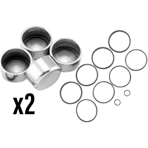 PartzBiz HD: 4419247-Cycle Craft 8 ลูกสูบคาลิปเปอร์ลูกสูบซีลสร้างชุดตัวแทน OE 4431300 Harley 00-07 PartzBiz HD: 4419247-Cycle Craft 8 ลูกสูบคาลิปเปอร์ลูกสูบซีลสร้างชุดตัวแทน OE 4431300 Harley 00-07