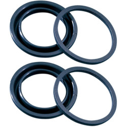 PartzBiz HD DSDS530471 x2 - ชุดซีลคาลิเปอร์ด้านหน้า Cycle Craft OE Rep 4402283 4404783 Harley Big Twin 84-99