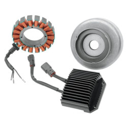 PartzBiz HD DS21120405 - ชุดชาร์จ Cycle Electric 3-Phase 50A สำหรับ Harley-Davidson Dyna Glide 2007 (การเปลี่ยน OEM) 06 Dyna (อัพเกรด 50A) | CE-82T