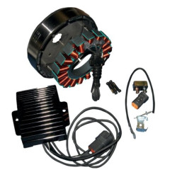 PartzBiz HD DS21120859 - ชุดชาร์จ Cycle Electric 3-Phase 50A สำหรับ Harley-Davidson Flh/Flt 2009-2010 | CE-84T-09