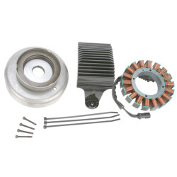 PartzBiz HD DS21120410 - ชุดชาร์จ Cycle Electric 3-Phase 50A สำหรับ Harley-Davidson Flh/Flt 2007-2008 (เปลี่ยน OEM) | CE-84T-07