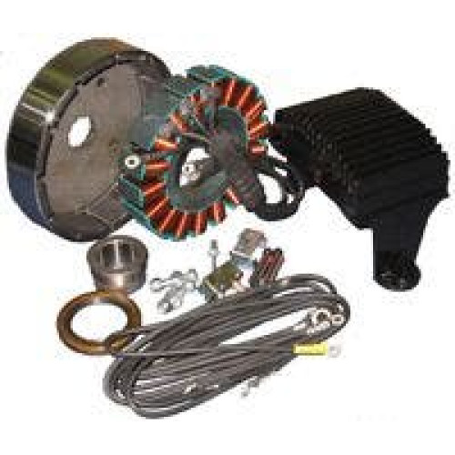 PartzBiz HD: 4419230-Cycle Electric 3-Phase 50A Charging Kit For Harley-Davidson Flh/Flt/Fxr 1989-1998 | CE-81A PartzBiz HD: 4419230-Cycle Electric 3-Phase 50A Charging Kit For Harley-Davidson Flh/Flt/Fxr 1989-1998 | CE-81A