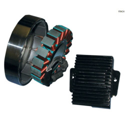 PartzBiz HD DS21120857 - ชุดชาร์จ Cycle Electric 3-Phase 50A สำหรับ Harley-Davidson Softail 2012-2013 | CE-88T