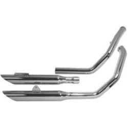 PartzBiz HD MU99982 - Cycle Shack PHD-230TO Chrome 2" Turn Out Exhaust Pipes Sportster XL '04+ drag pipes 2 into 2 performance sporty PartzBiz HD MU99982 - Cycle Shack PHD-230TO Chrome 2" Turn Out Exhaust Pipes Sportster XL '04+ drag pipes 2 into 2 performance sporty