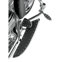 PartzBiz HD DSDS254449 - ฝาครอบคันเหยียบเบรก Cycle Smiths Chrome Banana Board สำหรับ Harley 84-15 FLH FLST | 123 PartzBiz HD DSDS254449 - ฝาครอบคันเหยียบเบรก Cycle Smiths Chrome Banana Board สำหรับ Harley 84-15 FLH FLST | 123