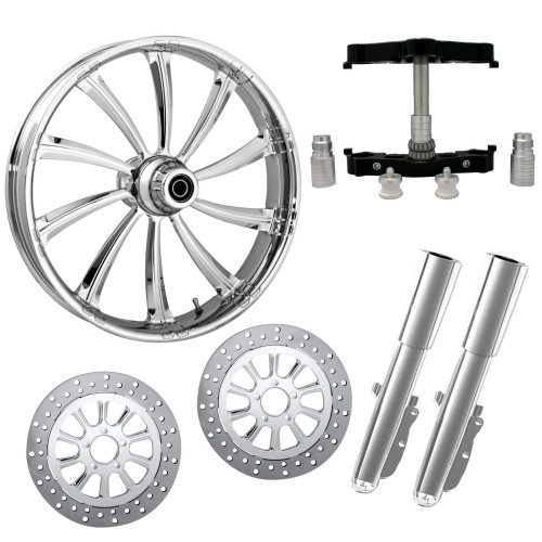 PartzBiz HD: 4419082-ยางล้อ Cypher Chrome 23” Dual Rotors พร้อมท่อนล่างและตัวเลื่อน Raked Triple Trees | CYPHER-DUAL-CHR-KIT-PCKG PartzBiz HD: 4419082-ยางล้อ Cypher Chrome 23” Dual Rotors พร้อมท่อนล่างและตัวเลื่อน Raked Triple Trees | CYPHER-DUAL-CHR-KIT-PCKG