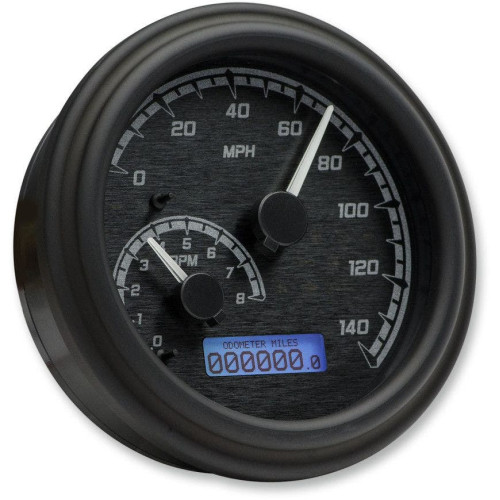 PartzBiz HD: 4419012-Dakota Digital Black/Gray & Black MVX FatBob Analog Digital 4 1/2 Gauge Harley | MVX-2004-KG-K PartzBiz HD: 4419012-Dakota Digital Black/Gray & Black MVX FatBob Analog Digital 4 1/2 Gauge Harley | MVX-2004-KG-K