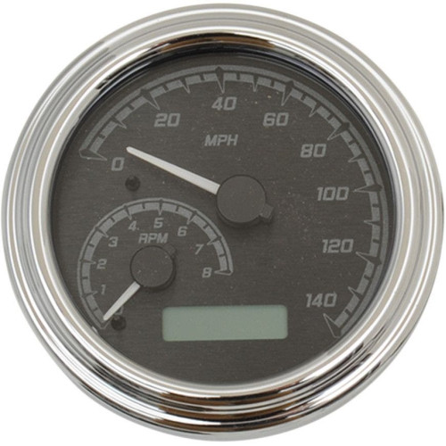 PartzBiz HD: 4419015-Dakota Digital Black/Gray & Chrome MVX FatBob Analog Digital 4 1/2 Gauge Harley | MVX-2004-KG-C PartzBiz HD: 4419015-Dakota Digital Black/Gray & Chrome MVX FatBob Analog Digital 4 1/2 Gauge Harley | MVX-2004-KG-C