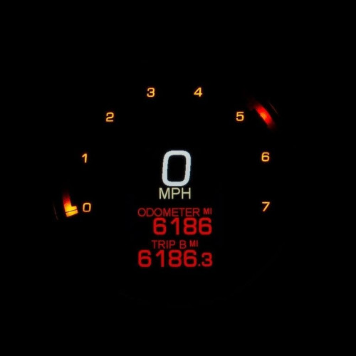 PartzBiz HD: 4419006-Dakota Digital MLX-3000-K Black LED MLX Series Gauge Speedo Tach 3 3/8 94-03