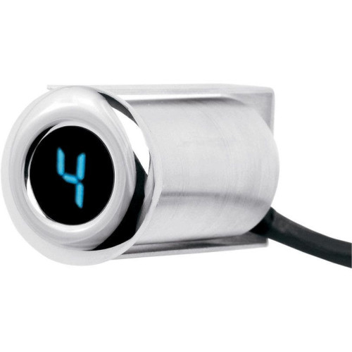 PartzBiz HD: 4418956-Dakota Digital PGR-1000-F Chrome Blue LED การตั้งโปรแกรมอัตโนมัติตัวบ่งชี้เกียร์ | PGR-1000-F PartzBiz HD: 4418956-Dakota Digital PGR-1000-F Chrome Blue LED การตั้งโปรแกรมอัตโนมัติตัวบ่งชี้เกียร์ | PGR-1000-F