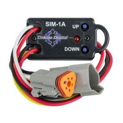 PartzBiz HD DS22100391 - Dakota Digital Sim-1 Speedometer Speedo Calibrator การปรับเทียบโมดูล Harley Softail FLH Dyna XL PartzBiz HD DS22100391 - Dakota Digital Sim-1 Speedometer Speedo Calibrator การปรับเทียบโมดูล Harley Softail FLH Dyna XL