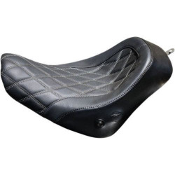 PartzBiz HD WP830-0132 - Danny Gray 21-201DIAAIR Weekday Solo IST Diamond Stitch Air Seat 18-19 Milwaukee-8 Harley Softail PartzBiz HD WP830-0132 - Danny Gray 21-201DIAAIR Weekday Solo IST Diamond Stitch Air Seat 18-19 Milwaukee-8 Harley Softail