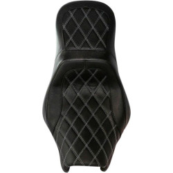 PartzBiz HD DS08011146 - Danny Grey Airhawk Weekday 2-up XL Harley Seat DD Stitch W/O Backrest Option 08-21 FL | 21-411DIAAIR PartzBiz HD DS08011146 - Danny Grey Airhawk Weekday 2-up XL Harley Seat DD Stitch W/O Backrest Option 08-21 FL | 21-411DIAAIR
