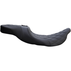 PartzBiz HD DS08011137 - Danny Gray Airhawk Weekday 2-up XL Harley Seat DD Stitch W/Backrest Option 08-21 FL | 21-420DIAAIR PartzBiz HD DS08011137 - Danny Gray Airhawk Weekday 2-up XL Harley Seat DD Stitch W/Backrest Option 08-21 FL | 21-420DIAAIR