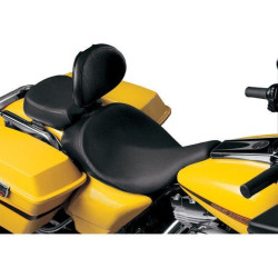 PartzBiz HD WP830-0351 - Danny Gray Big Seat Backrest Optional for Road King Models | PartzBiz HD WP830-0351 - Danny Gray Big Seat Backrest Optional for Road King Models |