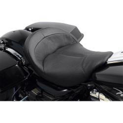 PartzBiz HD WP830-0100 - Danny Gray BigIST Air Black Vinyl Solo Wide Saddle Seat for Harley Touring 08-15 | Danny Gray PartzBiz HD WP830-0100 - Danny Gray BigIST Air Black Vinyl Solo Wide Saddle Seat for Harley Touring 08-15 | Danny Gray