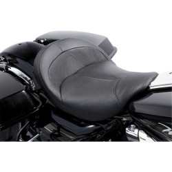 PartzBiz HD WP830-0106 - Danny Gray BigIST Black Leather Solo Wide Saddle Seat Harley Touring 08-15 | Danny Gray PartzBiz HD WP830-0106 - Danny Gray BigIST Black Leather Solo Wide Saddle Seat Harley Touring 08-15 | Danny Gray