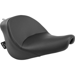 PartzBiz HD WP830-0393 - Danny Gray Bigist Solo Seat Vinyl Smooth Stitch Harley Softail 06-17 PartzBiz HD WP830-0393 - Danny Gray Bigist Solo Seat Vinyl Smooth Stitch Harley Softail 06-17