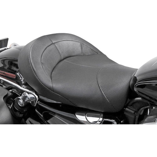 PartzBiz HD: 4418889-Danny Grey Bigist Solo Seat ไวนิลตะเข็บเรียบ Harley Sportster 04-18 PartzBiz HD: 4418889-Danny Grey Bigist Solo Seat ไวนิลตะเข็บเรียบ Harley Sportster 04-18