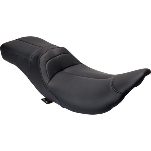PartzBiz HD: 4418902-Danny Gray LowIST 2-up Harley Seat Black Leather for 08-23 FL | FA-DGE-0290 PartzBiz HD: 4418902-Danny Gray LowIST 2-up Harley Seat Black Leather for 08-23 FL | FA-DGE-0290