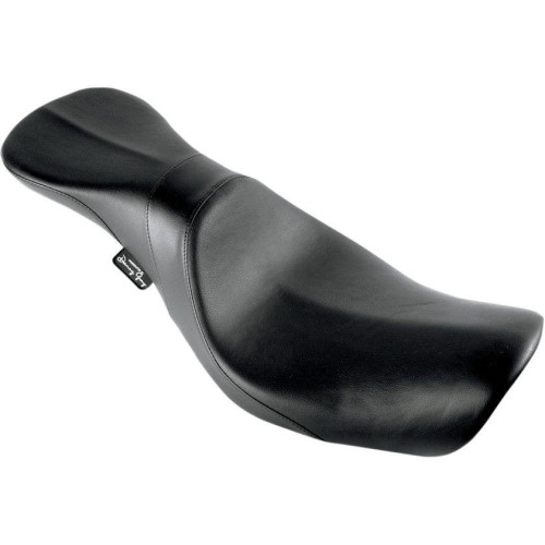 PartzBiz HD: 4418882-Danny Grey Smooth Black Vinyl Weekday 2-Up XL Seat สำหรับ Harley Dyna 06-16 Model | 21-411 PartzBiz HD: 4418882-Danny Grey Smooth Black Vinyl Weekday 2-Up XL Seat สำหรับ Harley Dyna 06-16 Model | 21-411