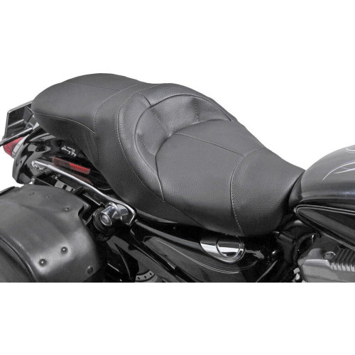PartzBiz HD: 4418860-Danny Grey Tristair เบาะนั่ง 2 ที่นั่ง ไวนิล ตะเข็บเรียบ Harley Sportster 04-18 PartzBiz HD: 4418860-Danny Grey Tristair เบาะนั่ง 2 ที่นั่ง ไวนิล ตะเข็บเรียบ Harley Sportster 04-18