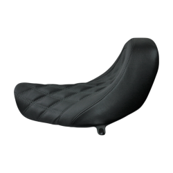 PartzBiz HD DS08021140 - Danny Grey Weekday Solo Harley Seat DDS W/ Charcoal Thread Softail 08-11 FXCW/C | 21-701DIA PartzBiz HD DS08021140 - Danny Grey Weekday Solo Harley Seat DDS W/ Charcoal Thread Softail 08-11 FXCW/C | 21-701DIA