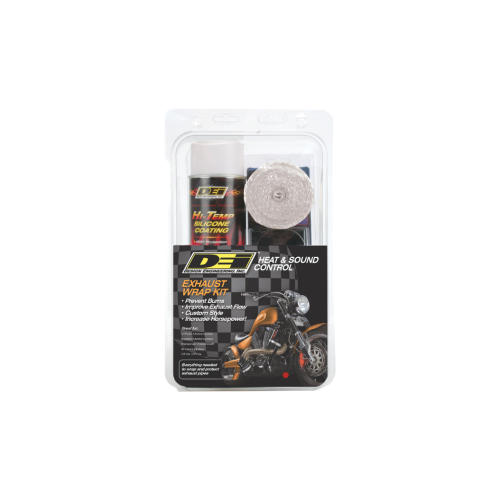 PartzBiz HD: 4418747-DEI Exhaust Wrap Kit 2x15 White Wrap with White HT Silicone Coating 901333