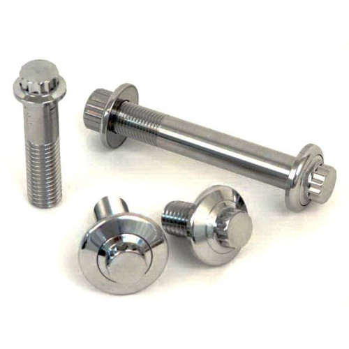 PartzBiz HD: 4418731-Diamond Engineering 12 Point Polished Stainless Steel Engine Bolt Kit Dyna 99-05 | PB601S PartzBiz HD: 4418731-Diamond Engineering 12 Point Polished Stainless Steel Engine Bolt Kit Dyna 99-05 | PB601S