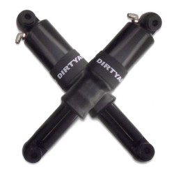 PartzBiz HD DA-HTRS01AVRODB - Dirty Air อลูมิเนียมด้านหลังสีดำ Air Ride Shocks ระบบกันสะเทือนคู่ Harley V-Rod 01-20 PartzBiz HD DA-HTRS01AVRODB - Dirty Air อลูมิเนียมด้านหลังสีดำ Air Ride Shocks ระบบกันสะเทือนคู่ Harley V-Rod 01-20