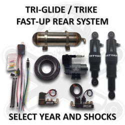 PartzBiz HD DA-FAST-TRIGLIDE - Dirty Air Fast-Up Trike Air Ride ระบบกันสะเทือน 09-Up Harley Tri-Glide FLHTCUTG Tri Glide Street Glide PartzBiz HD DA-FAST-TRIGLIDE - Dirty Air Fast-Up Trike Air Ride ระบบกันสะเทือน 09-Up Harley Tri-Glide FLHTCUTG Tri Glide Street Glide