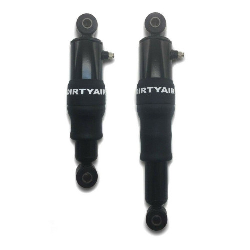 PartzBiz HD: 4418711-Dirty Air Rear Steel Air Ride Shocks Suspension Pair Harley Touring Bagger 80-20 PartzBiz HD: 4418711-Dirty Air Rear Steel Air Ride Shocks Suspension Pair Harley Touring Bagger 80-20