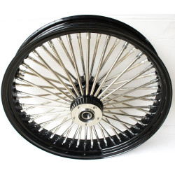 PartzBiz HD MS21580942-RH-B - DNA Black Rim & Hub Front Mammoth 52 Spoke 21x3.50 Wheel 08 - 19 FL Dual Disc PartzBiz HD MS21580942-RH-B - DNA Black Rim & Hub Front Mammoth 52 Spoke 21x3.50 Wheel 08 - 19 FL Dual Disc