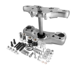PartzBiz HD M-TT-4002 - DNA 6¬∞ Degree Bolt On Raked Triple Trees 23‚Äù Wheel 14-21 Harley Touring Bagger