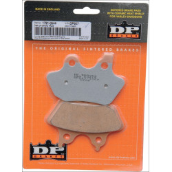PartzBiz HD DSDP918 - DP เบรค Sintered โลหะผ้าเบรคหน้าและหลังสำหรับ Harley Big Twin 00-04 DP-918 OEM 44082-00A PartzBiz HD DSDP918 - DP เบรค Sintered โลหะผ้าเบรคหน้าและหลังสำหรับ Harley Big Twin 00-04 DP-918 OEM 44082-00A