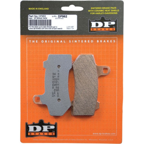 PartzBiz HD: 4418430-DP เบรค Sintered โลหะผ้าเบรคหน้าและหลังสำหรับ Harley FLH/T 08-16 Repl OEM 41854-08 PartzBiz HD: 4418430-DP เบรค Sintered โลหะผ้าเบรคหน้าและหลังสำหรับ Harley FLH/T 08-16 Repl OEM 41854-08