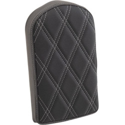 PartzBiz HD DS08220441 - Drag 10 ” Sissy Bar Pad Silver Double Diamond Vinyl Harley & Custom 0822-0441 PartzBiz HD DS08220441 - Drag 10 ” Sissy Bar Pad Silver Double Diamond Vinyl Harley & Custom 0822-0441