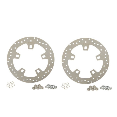 PartzBiz HD: 4418377-Drag 1710-3410 Ground Stainless Steel 11.5” เบรคโรเตอร์ 14-Up Harley Spider Hub 17103410 B06-0206AS PartzBiz HD: 4418377-Drag 1710-3410 Ground Stainless Steel 11.5” เบรคโรเตอร์ 14-Up Harley Spider Hub 17103410 B06-0206AS