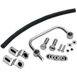 PartzBiz HD DS21100316 - Drag 2110-0316 Chrome Crankcase Breather Bracket Kit 91-18 Harley XL Sportster 2110-0316 21100316 PartzBiz HD DS21100316 - Drag 2110-0316 Chrome Crankcase Breather Bracket Kit 91-18 Harley XL Sportster 2110-0316 21100316