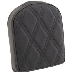 PartzBiz HD DS08220443 - Drag 7 ” Sissy Bar Pad Black Double Diamond Vinyl Harley & Custom 0822-0443 PartzBiz HD DS08220443 - Drag 7 ” Sissy Bar Pad Black Double Diamond Vinyl Harley & Custom 0822-0443